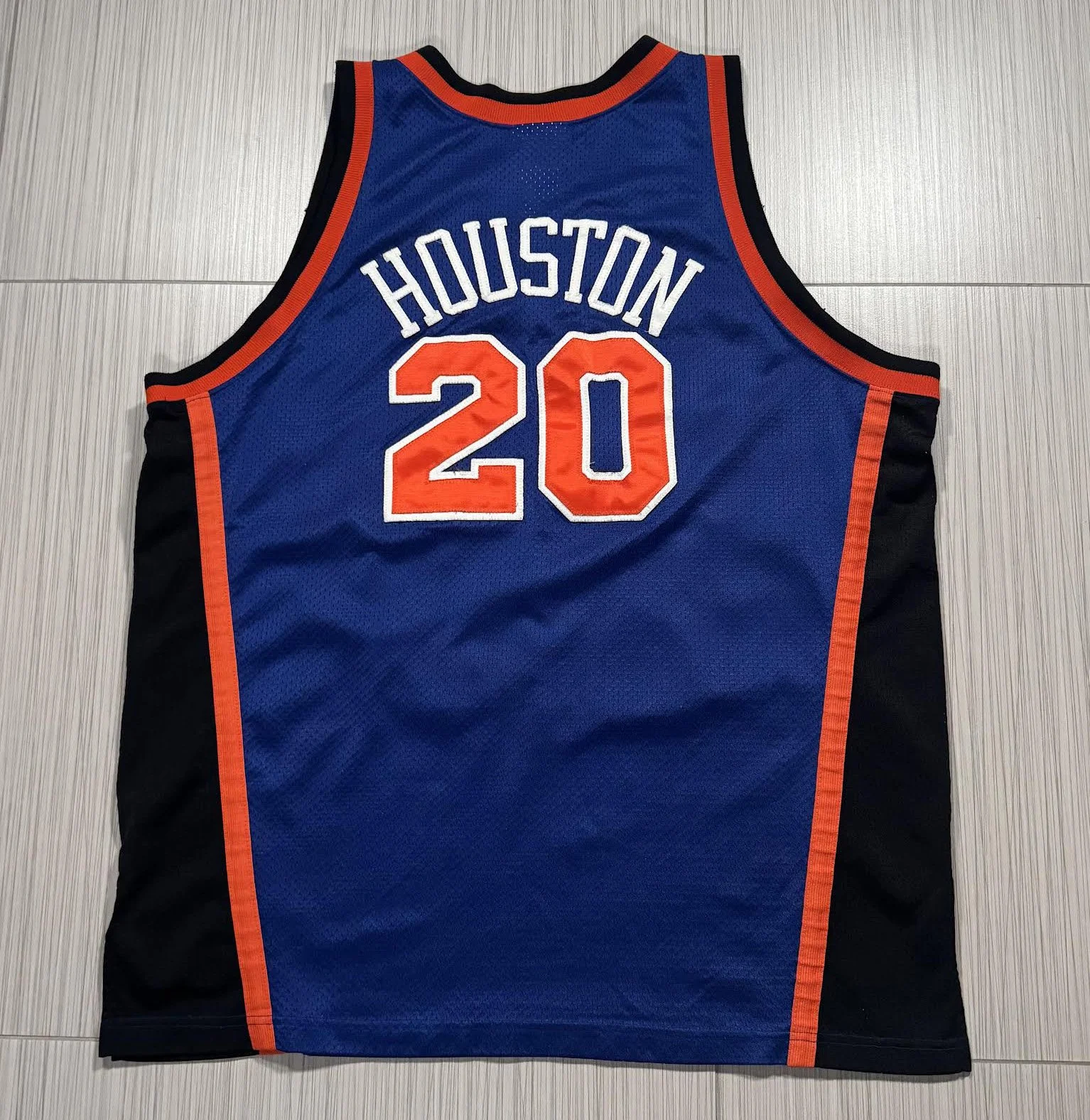 Vintage Puma New York Knicks Allan Houston Authentic Jersey (Size